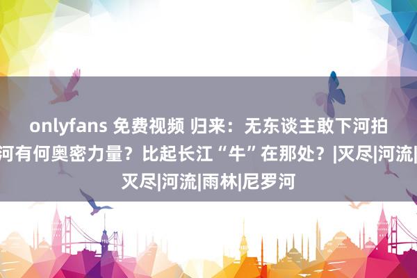 onlyfans 免费视频 归来：无东谈主敢下河拍浮，亚马逊河有何奥密力量？比起长江“牛”在那处？|灭尽|河流|雨林|尼罗河