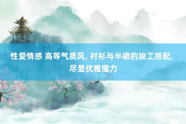 性爱情感 高等气质风， 衬衫与半裙的竣工搭配， 尽显优雅魔力